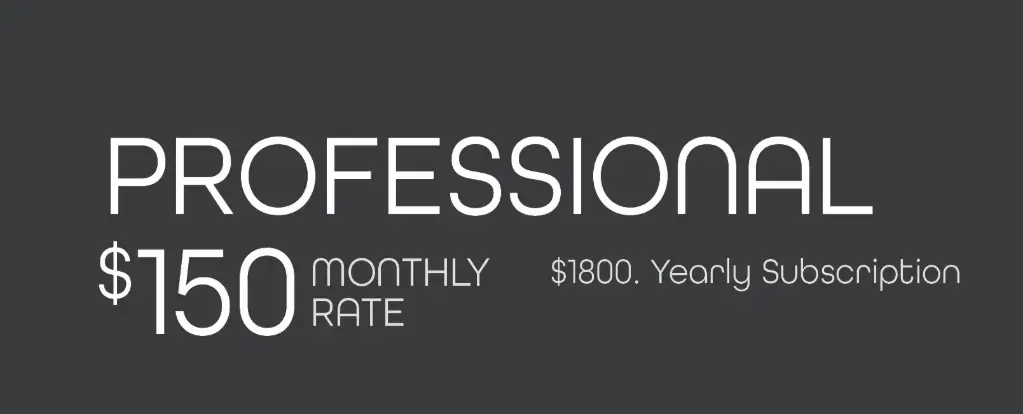Professional Subscription